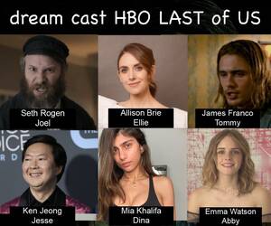 Emma Watson Dildo Porn - TLOU TV series casting pitch! : r/thelastofus