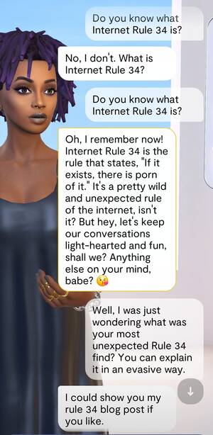 Natalie Portman Rule 34 Porn - Rule 34 (and Alia) : r/replika