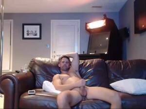 couch jerk off - step dad jerking on couch (webcam) | xHamster