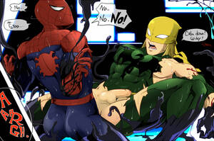 Danny Rand Gay Sex - Rule 34 - 2boys anal anal sex bodysuit danny rand forced forced partners  forced yaoi functionally nude gay gloves iron fist legs held open male male  only malesub marvel mask multiple boys