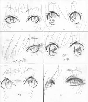 anime eyes - Manga Eyes Manga Faces:. by *capogasmic on deviantART