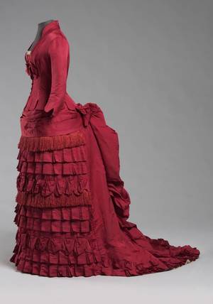 French Clothing 1800s Porn - Philadelphia Museum of Art - Collections Object : Woman's Dress