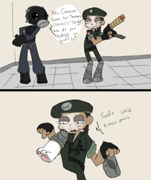 Henry Porn Comics - Comic by my friend :] : r/Rainbow6