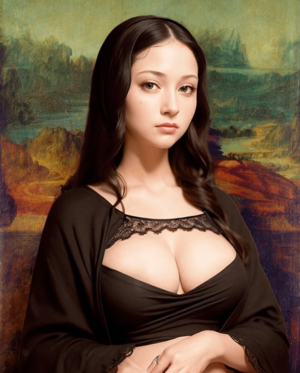 Mona Lisa Fucking - Modern Mona Lisa : r/SipsTea