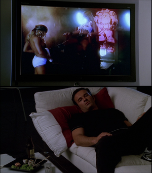 Christian Watching Porn - Christian really just lays around watching porn on his living room TV when  he's depressed ðŸ˜­ : r/NipTuck