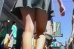 ass public upskirt - Public upskirt video of chubby girl and her big ass, watch free porn video,  HD XXX