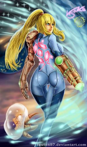 Animated Samus Porn - Samus Aran from Metroid series Merry Christams to everyone. Samus Aran (c)  Makoto Kano, Hiroji Kiyotake and Nintendo Samus Aran