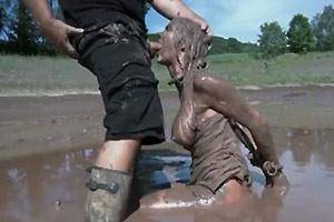 Mud Bog Fuck - Bound Mud Slave