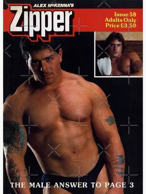 Gay Porn Magazines 2014 - Zipper Magazine - Issue 58 - Classic Gay Porn Magazine Cover\