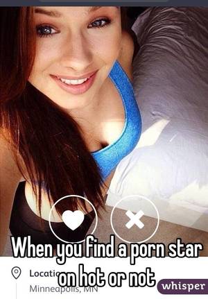 Hot Or Not Porn - When you find a porn star on hot or not