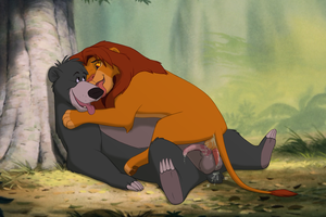 jungle book cartoon porn - baloo,simba | jungle book â€“ the lion king xxx absurd #9351561997 res balls  baloo bear black nose cum cum on | Disney Porn