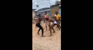 black girls fight nude - Village Sluts Fighting Half Naked Over a Man Video - Ugandan Porn