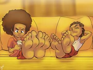 Boondocks Feet Porn - I should have known better than to type \