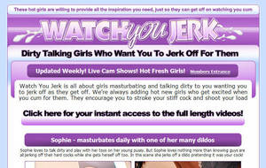 cam sex toys - Watch You Jerk