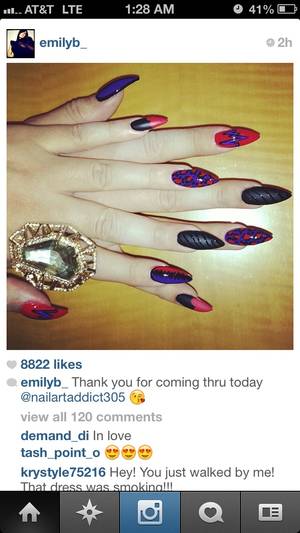 nice nails - Emily's crazy nails