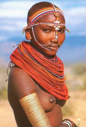 nude africa city - Samburu Girl Source: Postcard, Westland Sundries, Nairobi