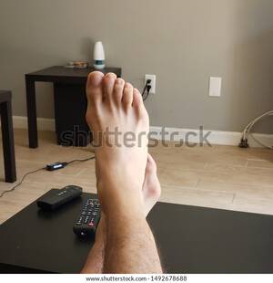 Men Foot Porn - My Male Feet Fetish Photos Stock Photo 1492678688 | Shutterstock