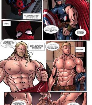 Avengers Cartoon Porn - Avengers 1 Cartoon Comic - HD Porn Comix