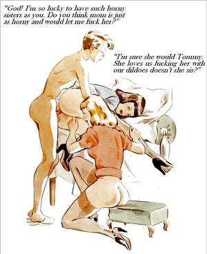 Art Vintage - Vintage incest porn - Vintage art with incest captions jpg 746x913