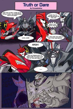 Bulkhead Transformers Prime Porn - Truth or Dare Page 1 by GlassShard206