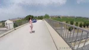 blowjob flash - Harmony Reigns public flash and blowjob