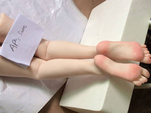 Fetish Sex Toys - Young sexy girl's silicone feet sex toy foot fetish toys porn real skin sex  dolls rubber solid realistic for male sex machines-in Sex Dolls from Beauty  ...