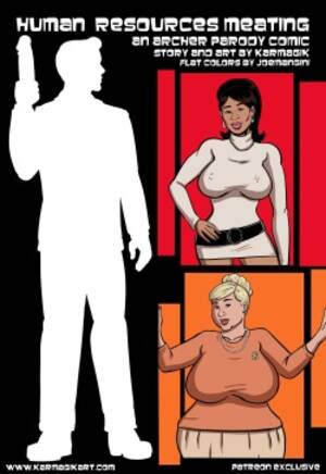 Malory Archer Porn - Human Resources Meating - english - IMHentai