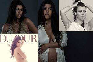 kourtney kardashian pregnant and naked - Kourtney Kardashian Makes 'Naked & Pregnant' Sexy in New Nude Photoshoot