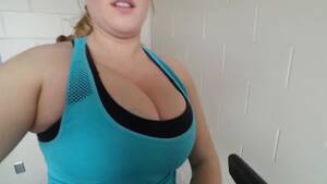 big tits treadmill - Amateur Gym Slut Bouncing and Flashing on Treadmill - Free Porn Videos -  YouPorn