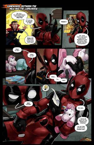 Deadpool Cartoon Porn - Deadpool- Thinking With Portals (Tracy Scops ) - Porn Cartoon Comics