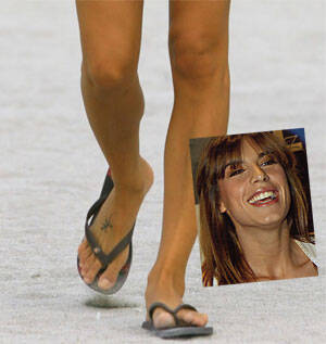 Elisabetta Canalis Feet - Fetish Photo: Elisabetta Canalis Feet