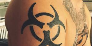 Kinky Gay Porn Art - Why I Got a Biohazard Tattoo for Pride