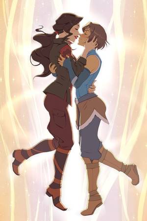 Legend Of Korrasami - owlerart: â€œ To everyone that was a part of The Legend of Korra; thank you  so much for the memories â™¥ â€ Â¡Una imagen nuevecita y excelente por todos  lados!