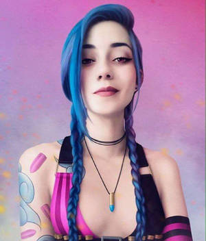 Jinx Cosplay Porn - Jinx Cosplay /not wig