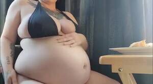 Fat Girl Pregnant Porn - Fatgirl: Pregnant belly stuffing - video 3 - ThisVid.com