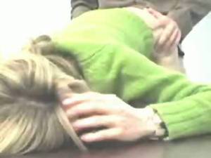 green sweater office slut - 