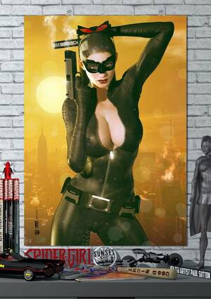 Anne Hathaway Fucking - Catwoman Anne Hathaway Sexy TDKR 'sunset City' DC - Etsy UK