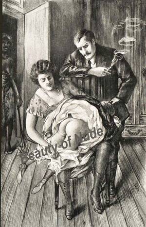 bad girl spanking art - Very Bad Girl Spanking Print of Vintage Drawing - Etsy Ireland