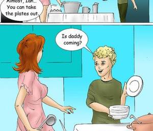 Cartoon Kitchen Porn - Mom got busted in the kitchen | Erofus - Sex and Porn Comics