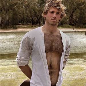 Hot Blonde Hairy Porn - Tom - Outtake of Tom during shooting for my book outback Currawong Creek -  by Paul Freeman