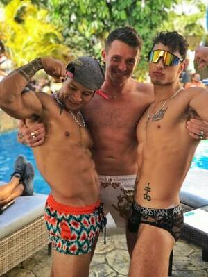 naturist group party - Naturist Opportunities In Puerto Vallarta: The Pool Club At Casa Cupula -  Puerto Vallarta LGBTQ+ Travel Guide