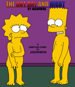 Bart And Lisa Simpson Porn Comic - The Hot Day and Night - HentaiRox