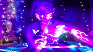 Glow Body Paint Porn - Glow - Black Light, Suck & Fuck Video | APClips.com