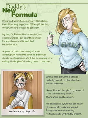 Furry Porn Comic Transformation Formula - daddy by Angrboda