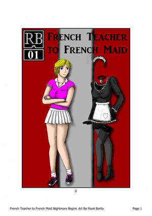 French Maid Cartoon Porn - French Teacher To French Maid - Cover by RookBartly2 on DeviantArt