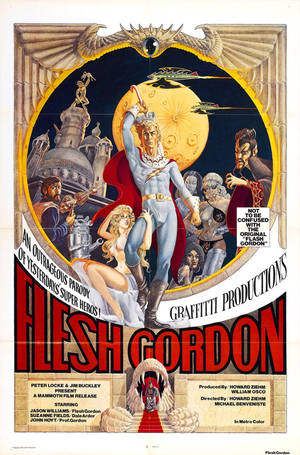 Cartoon Porn Flesh Gordon - Flesh Gordon (poster)