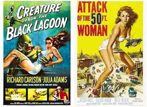 1950s Advertising Art Porn - ... hand-drawn and mass reproduced sci-fi posters was simply too perfect  tool for the hyper-production of fantasy â€“ hypersexual women, action heros,  ...