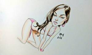 June Cleaver Porn Art - SASHA GREY #caricature #porn #Sasha