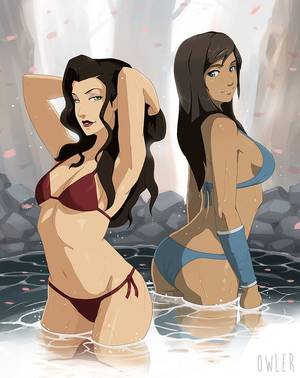 Korra And Katara Big Tits - Horny Korra wants to play with her pussy while her big tits hang outBolin  finally got his big wish: He got the chance to fuck Korra in the ass!Korra  ...