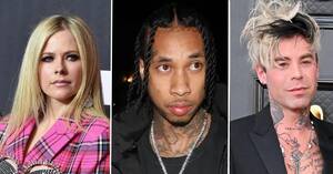 candid avril lavigne upskirt - Avril Lavigne's Rapper Boyfriend SLAMMED By Mod Sun Concertgoers